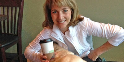 Coffee with a Canine Moment